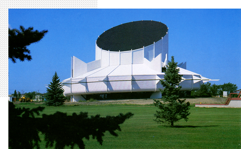The Edmonton Space Sciences Centre in 1984