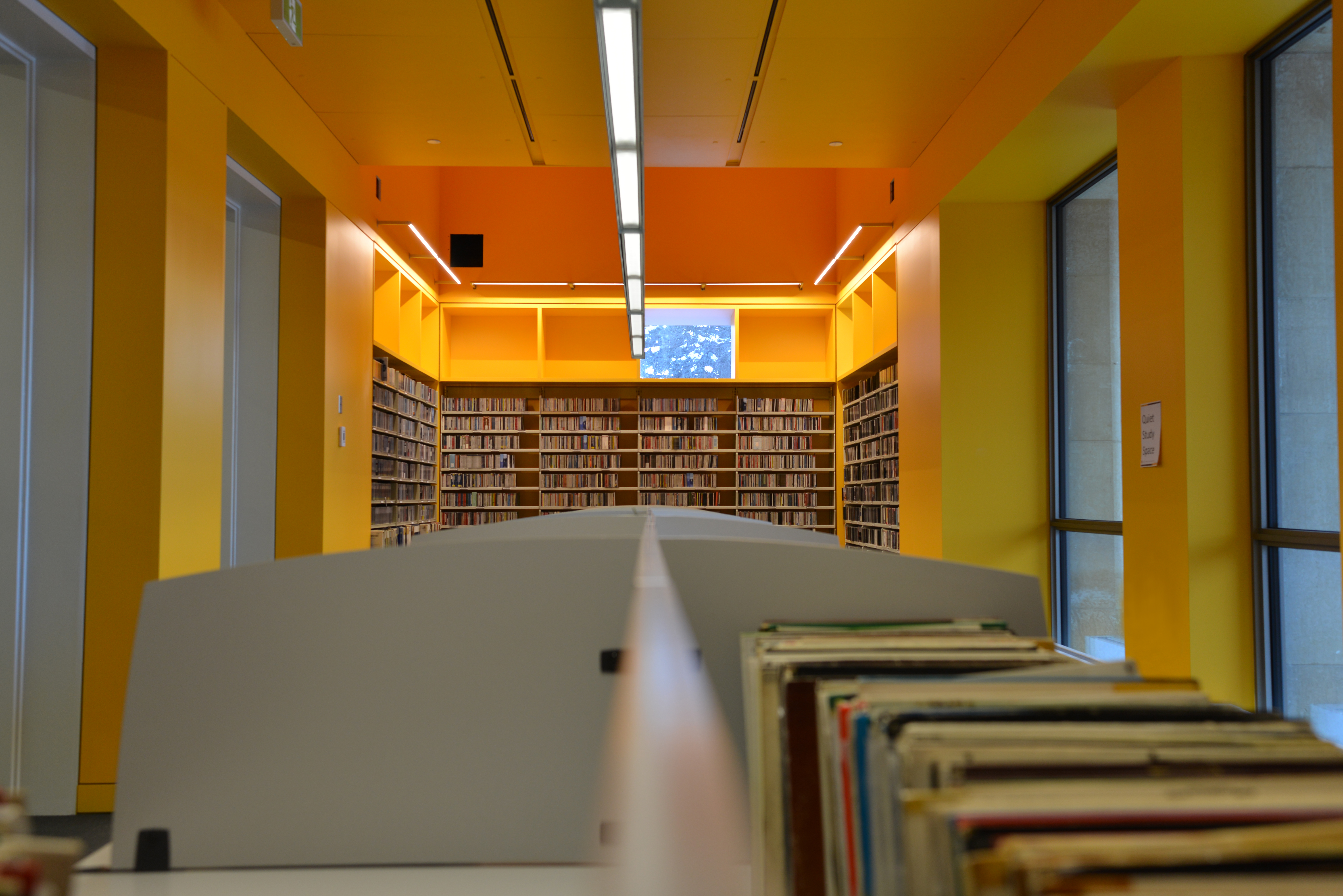 Tache Hall library