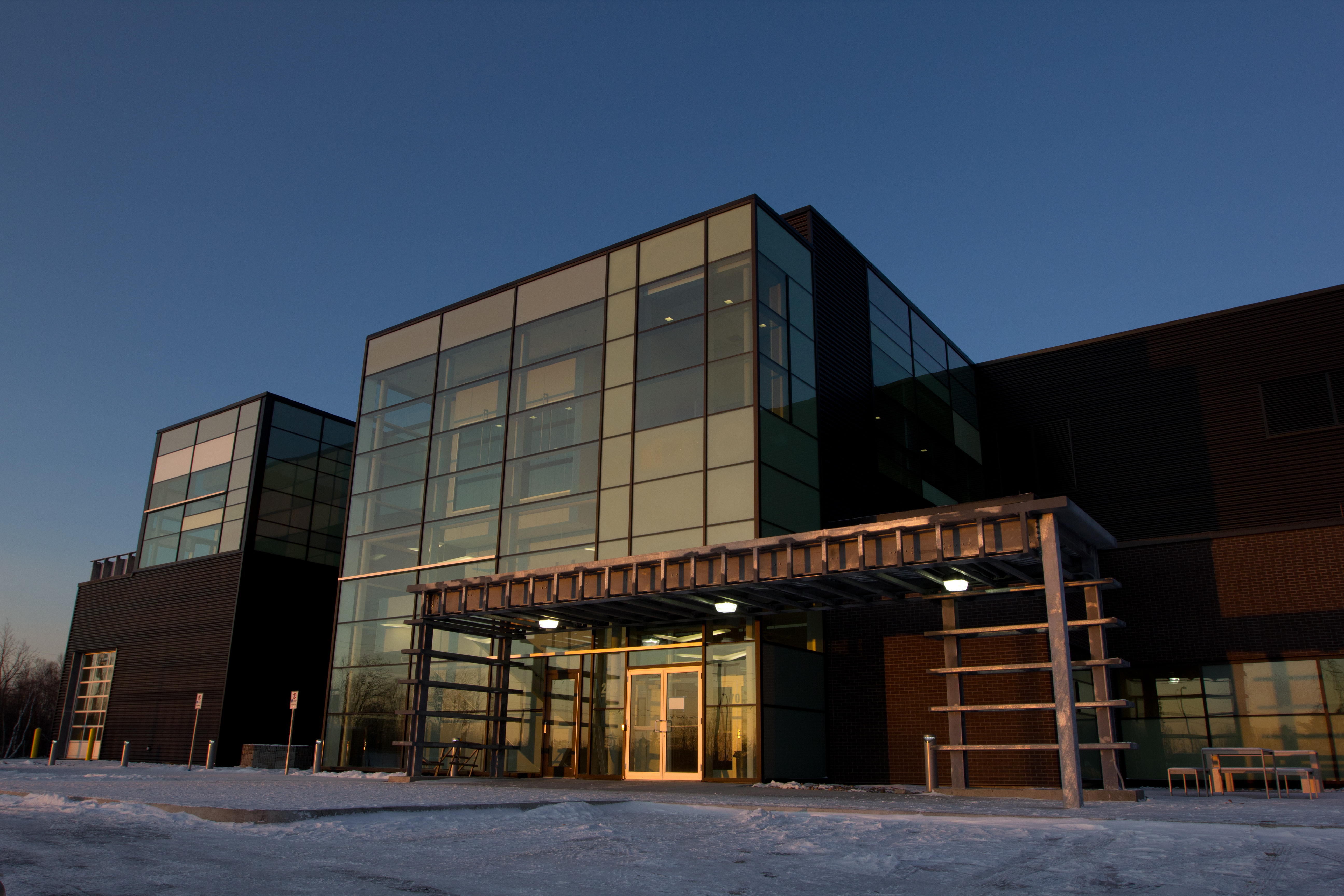 Exterior of building