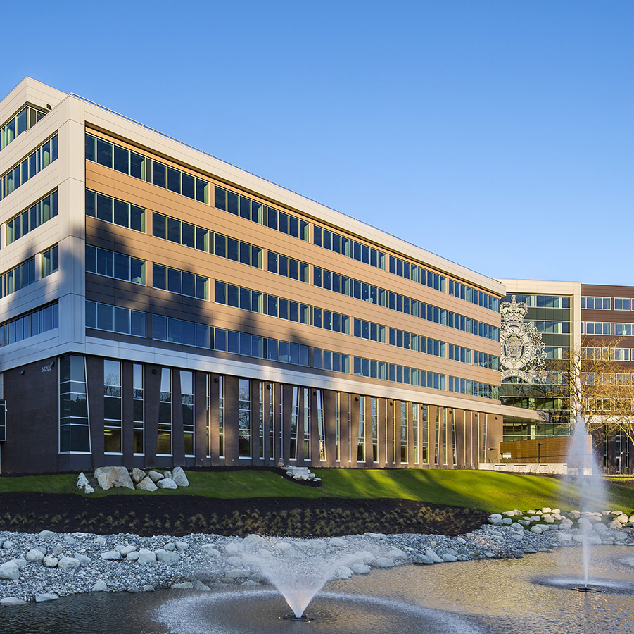 RCMP Surrey BC Headquarters building