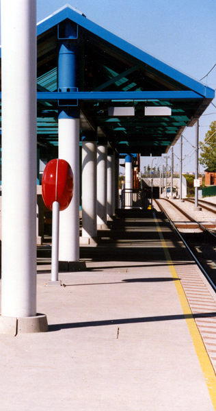Track side Passenger Waiting Area