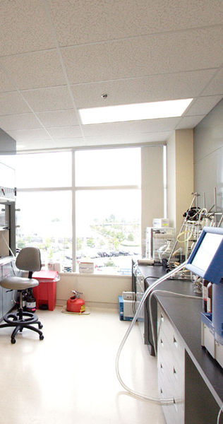 Interior Laboratory with Window 