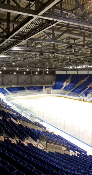 Hockey Arena with Seating 