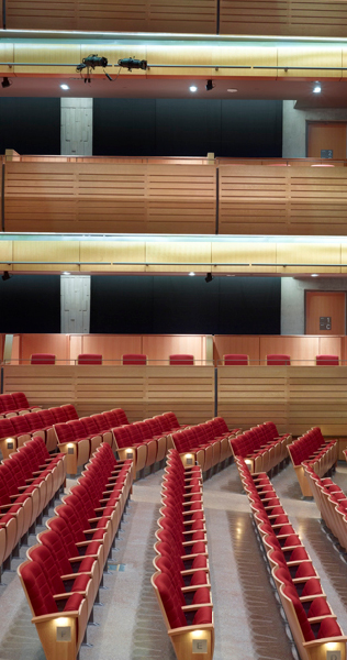 Floor Seating with Millwork Enclosed Balconies