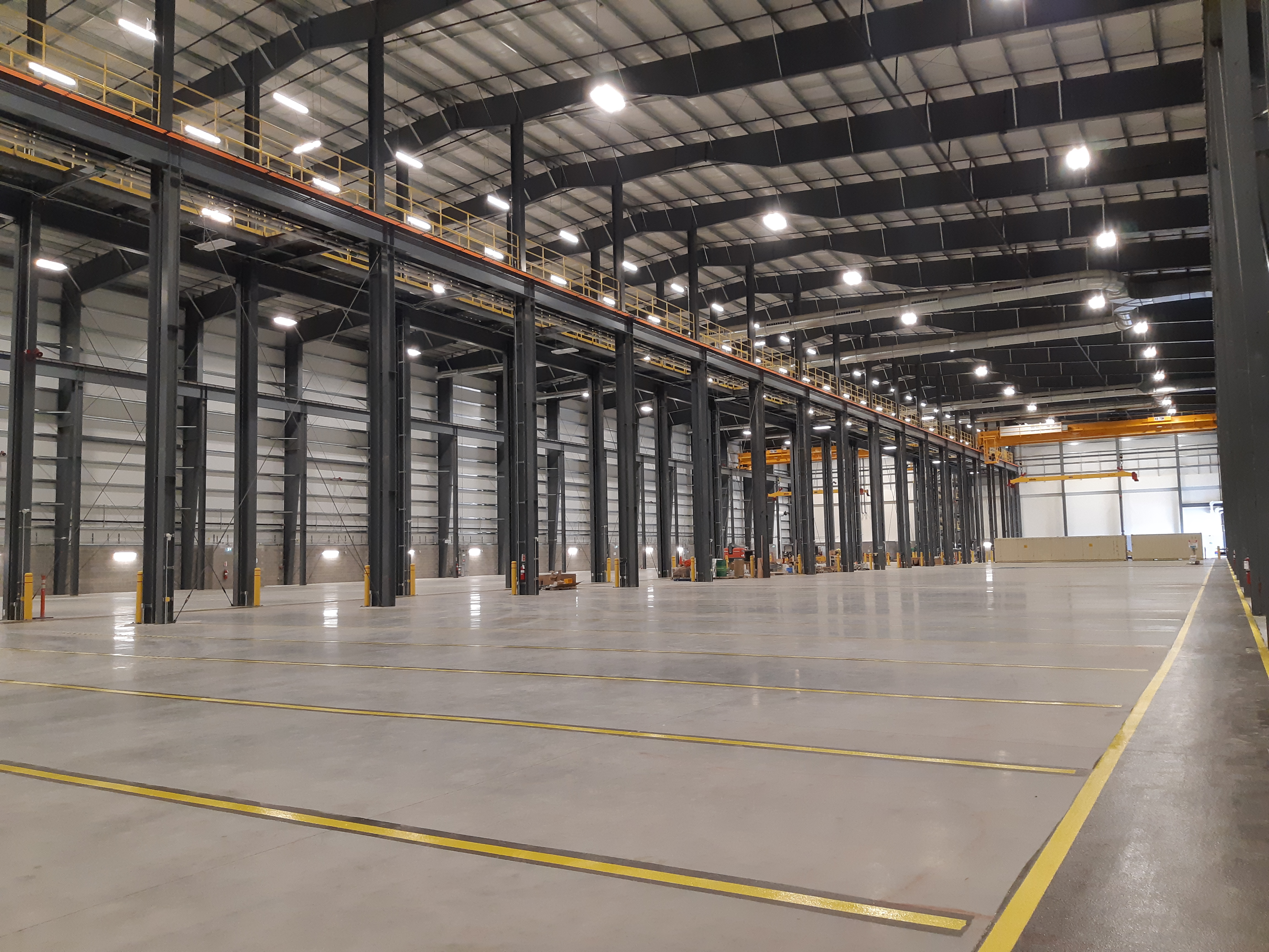 interior shot of warehouse 