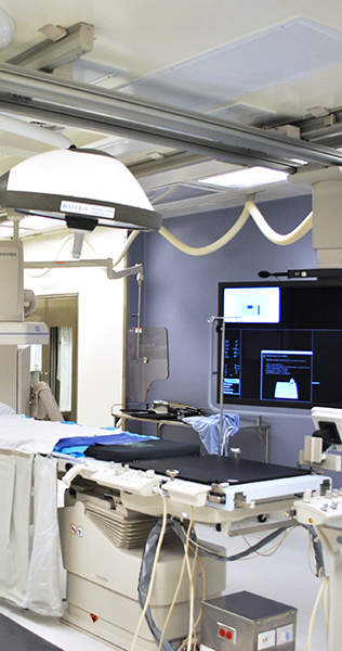 Interior of medical treatment suite