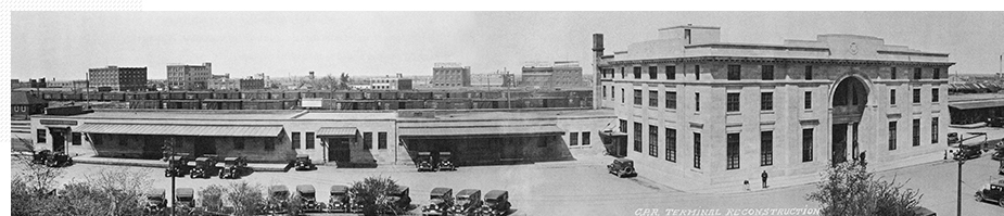 Regina Union Station by Bird Construction in 1930