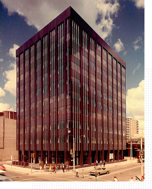 Building by Bird Construction in 1968