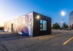 Stack Modular Building Exterior