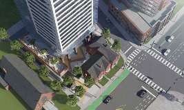 Burke condos rendering