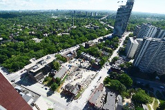 Burke condos progress