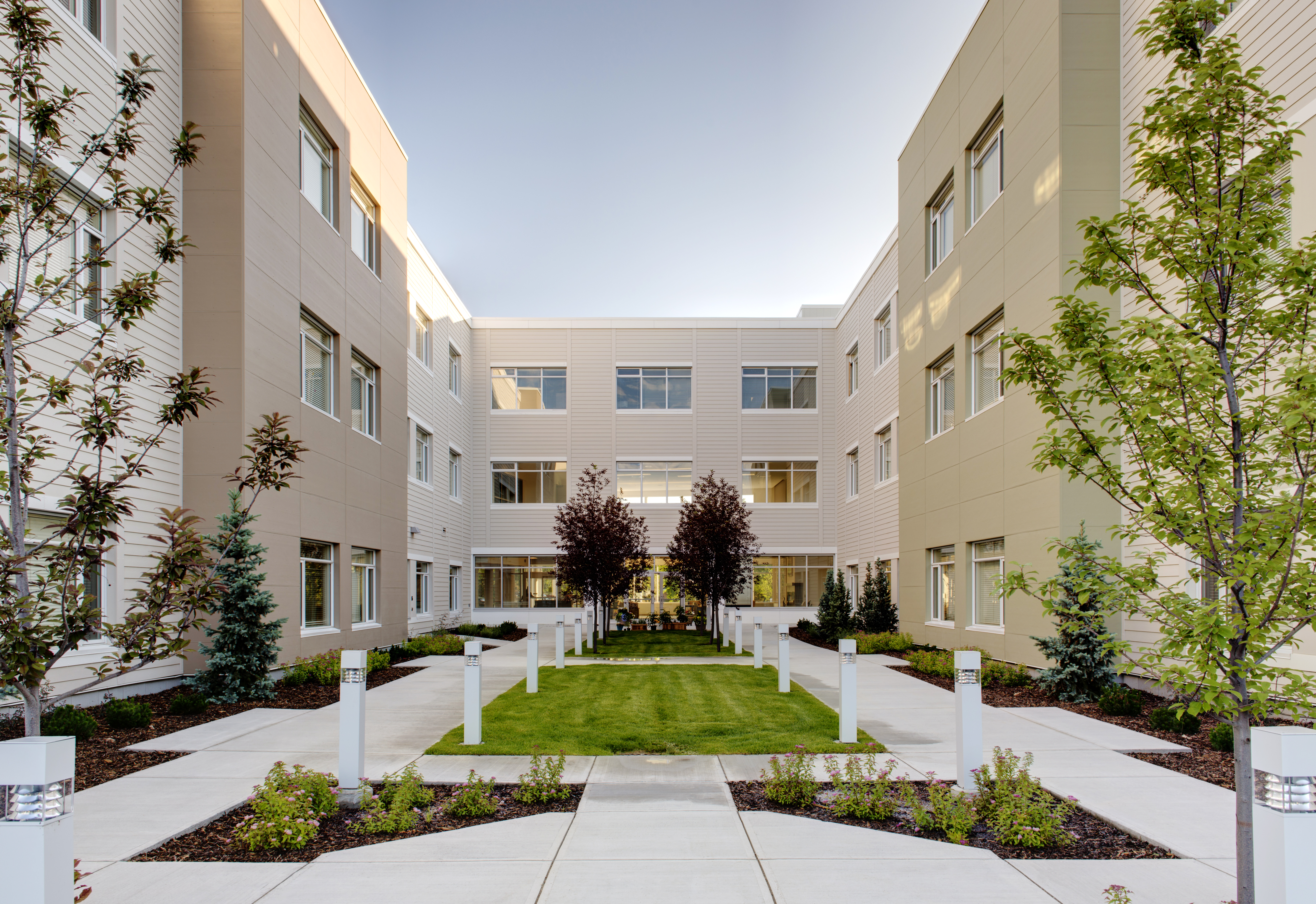 Providence Care Centre courtyard