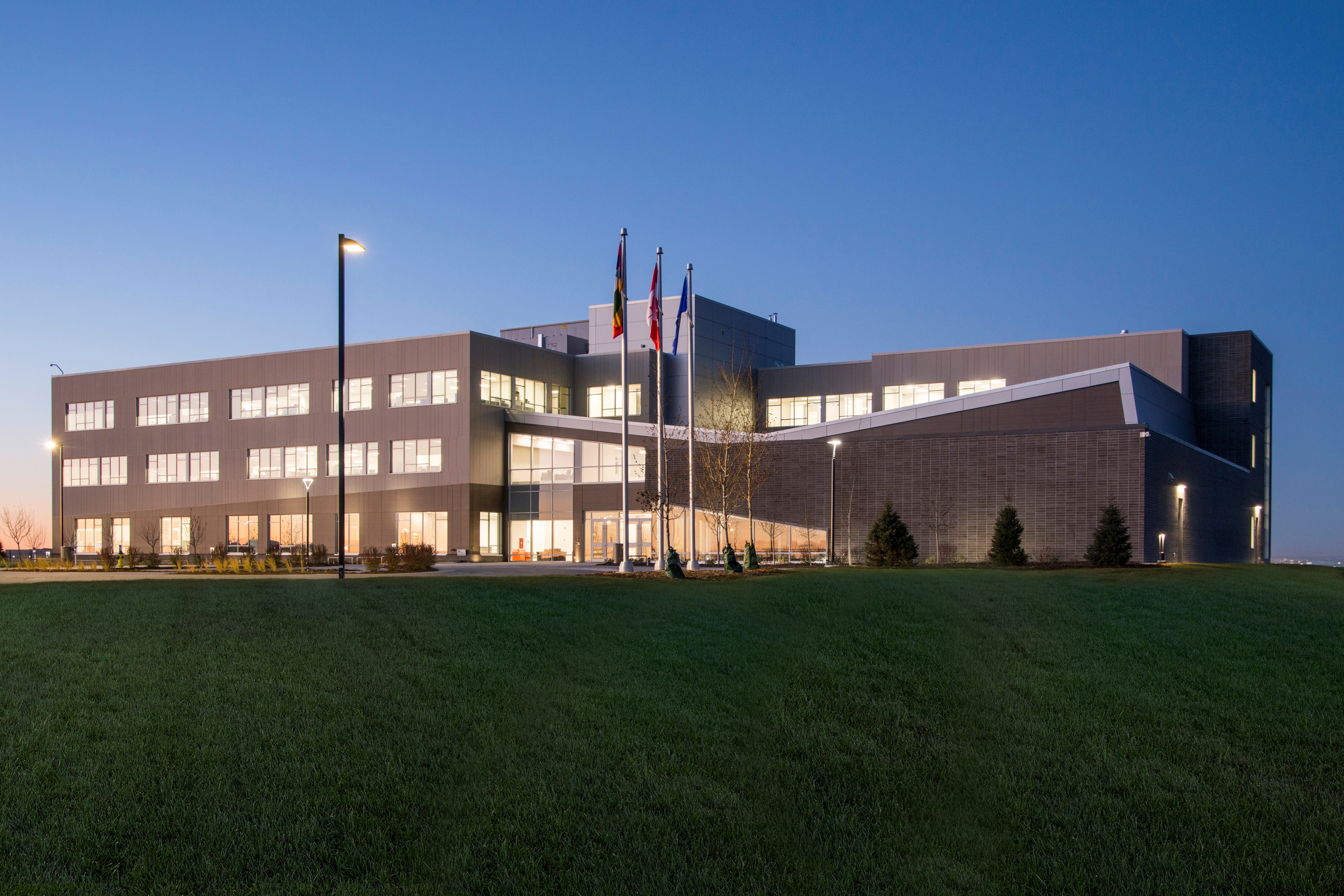 Exterior of the Rocky View County Hall