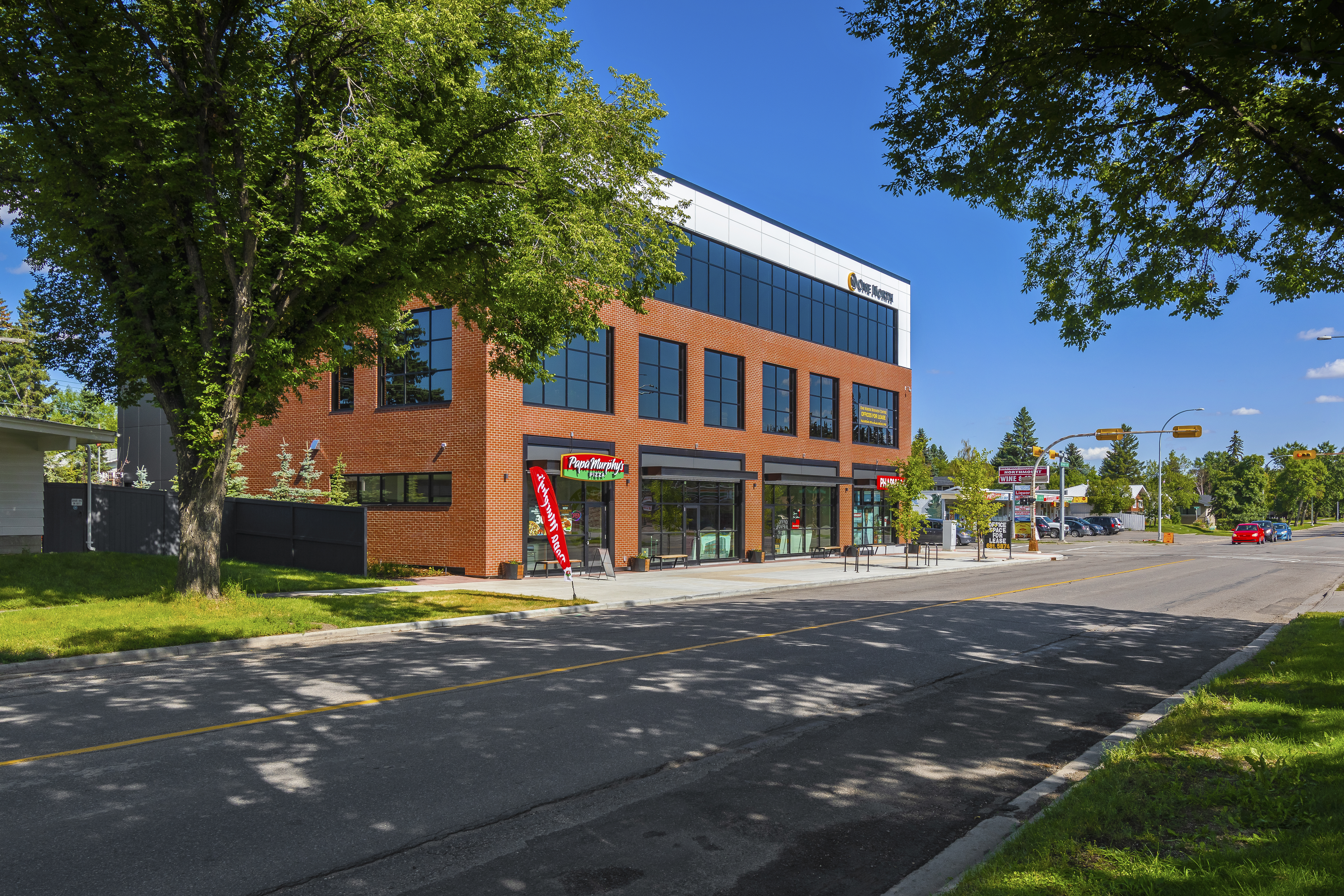 Exterior of the Northmount Mixed Use development