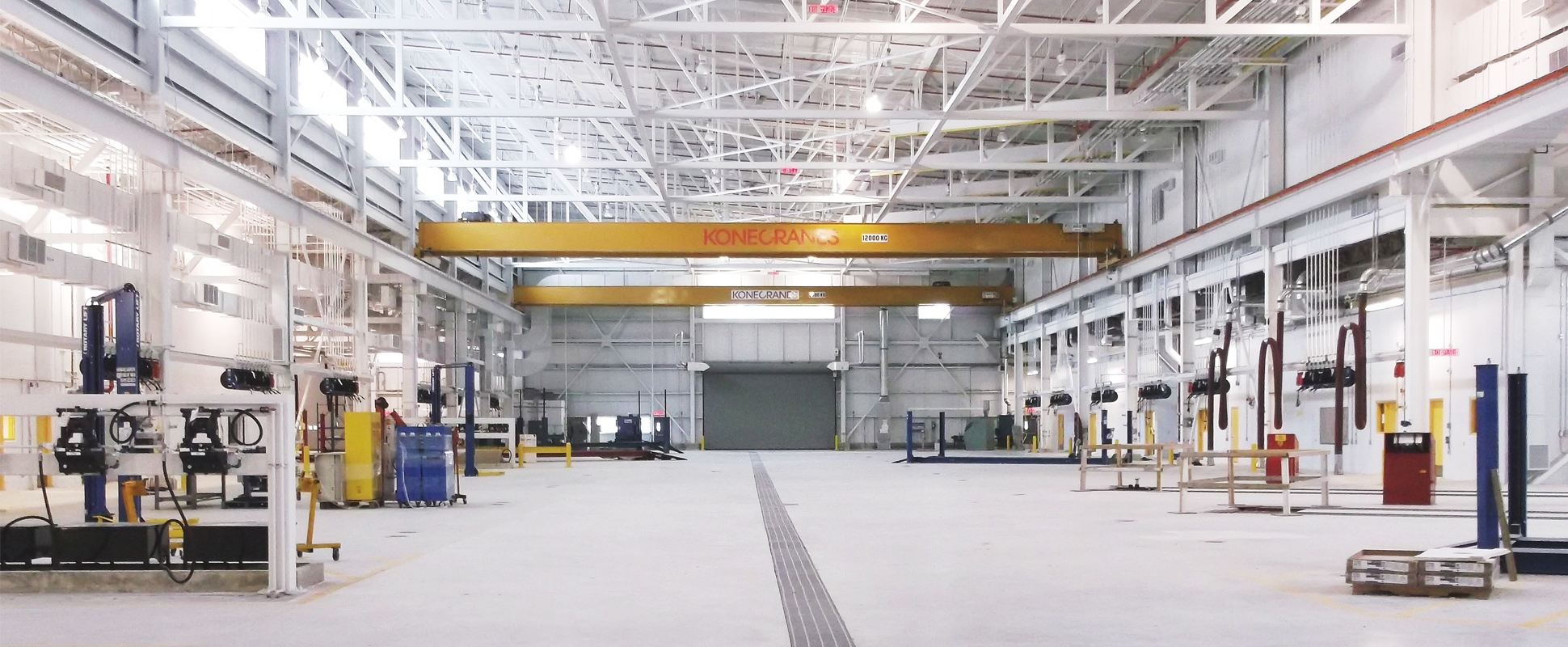 Interior of 8 Wing Canadian Forces Base Trenton Electrical & mechanical equipment facility