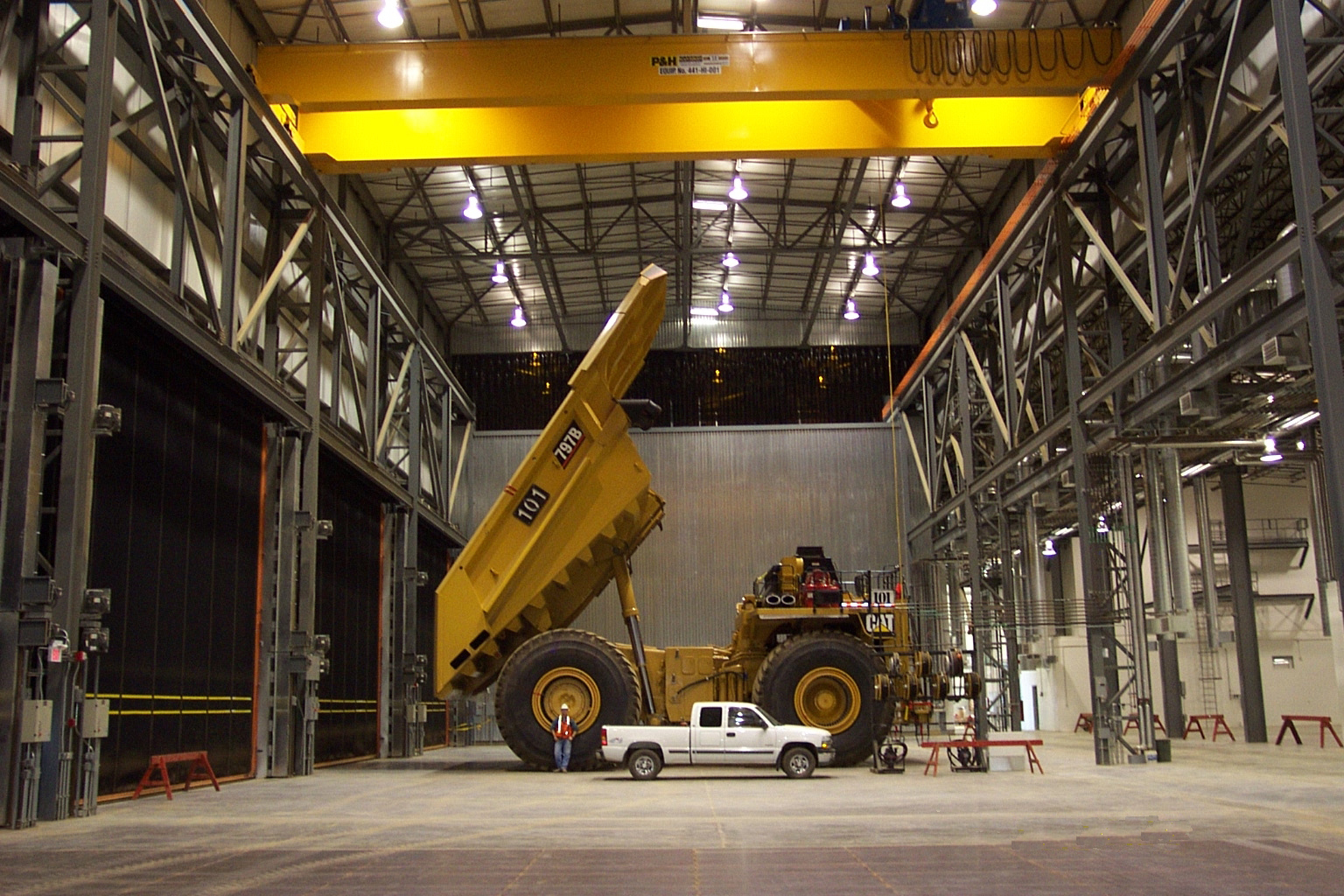 Albian Truck Shop with Truck