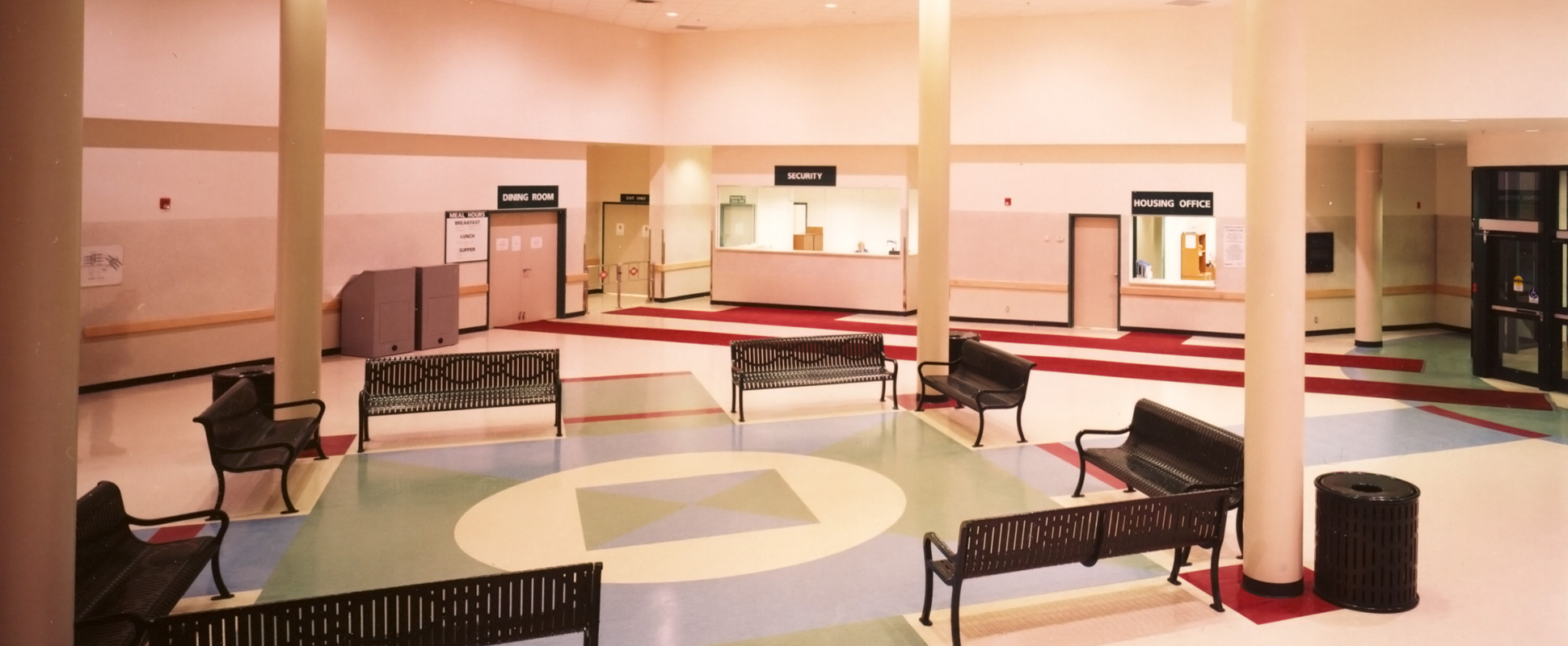 Borealis Lodge Accommodation Complex interior showing seating area