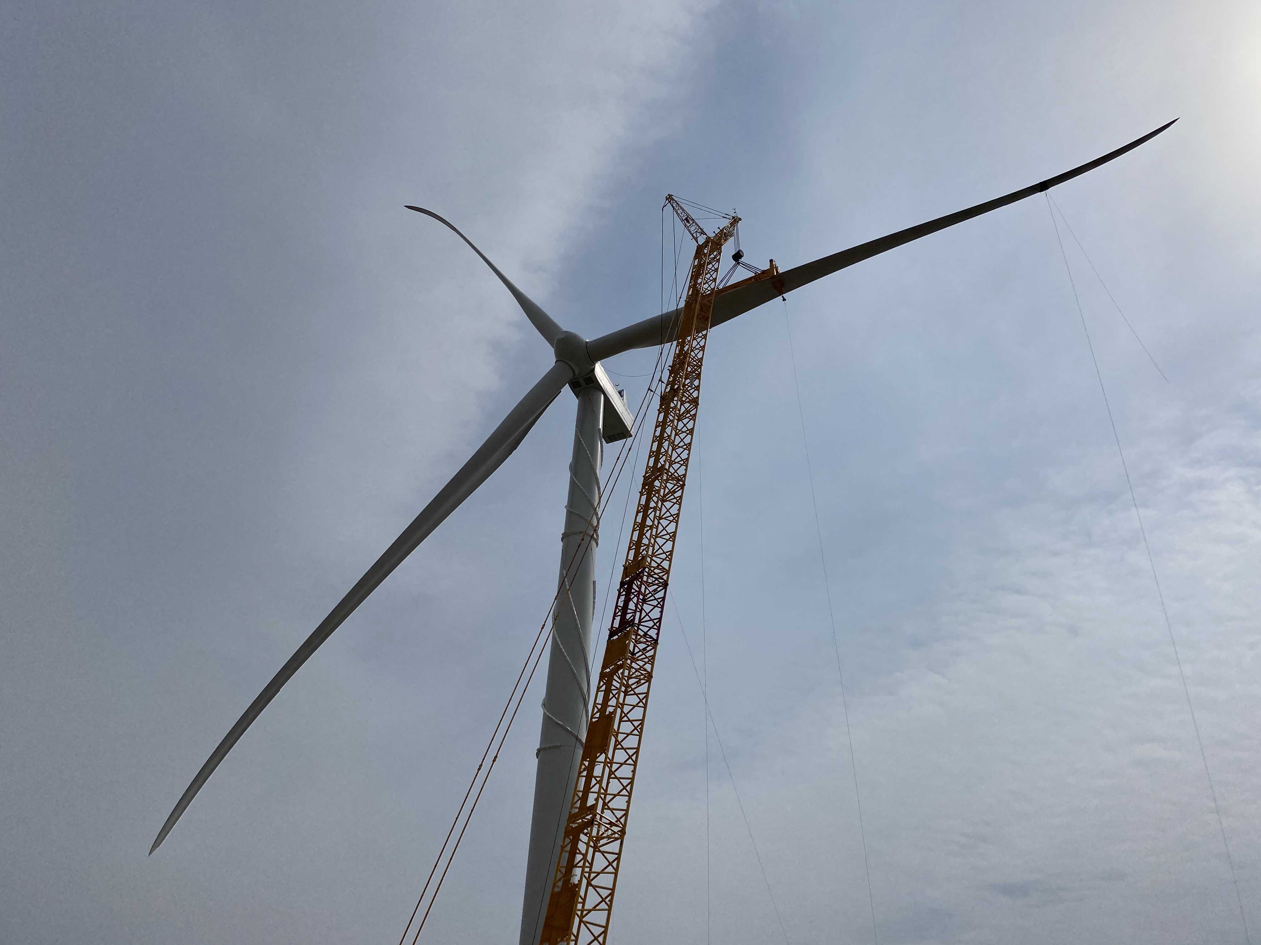 Construction of wind turbine
