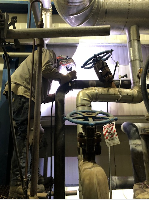 Boiler Piping Repair