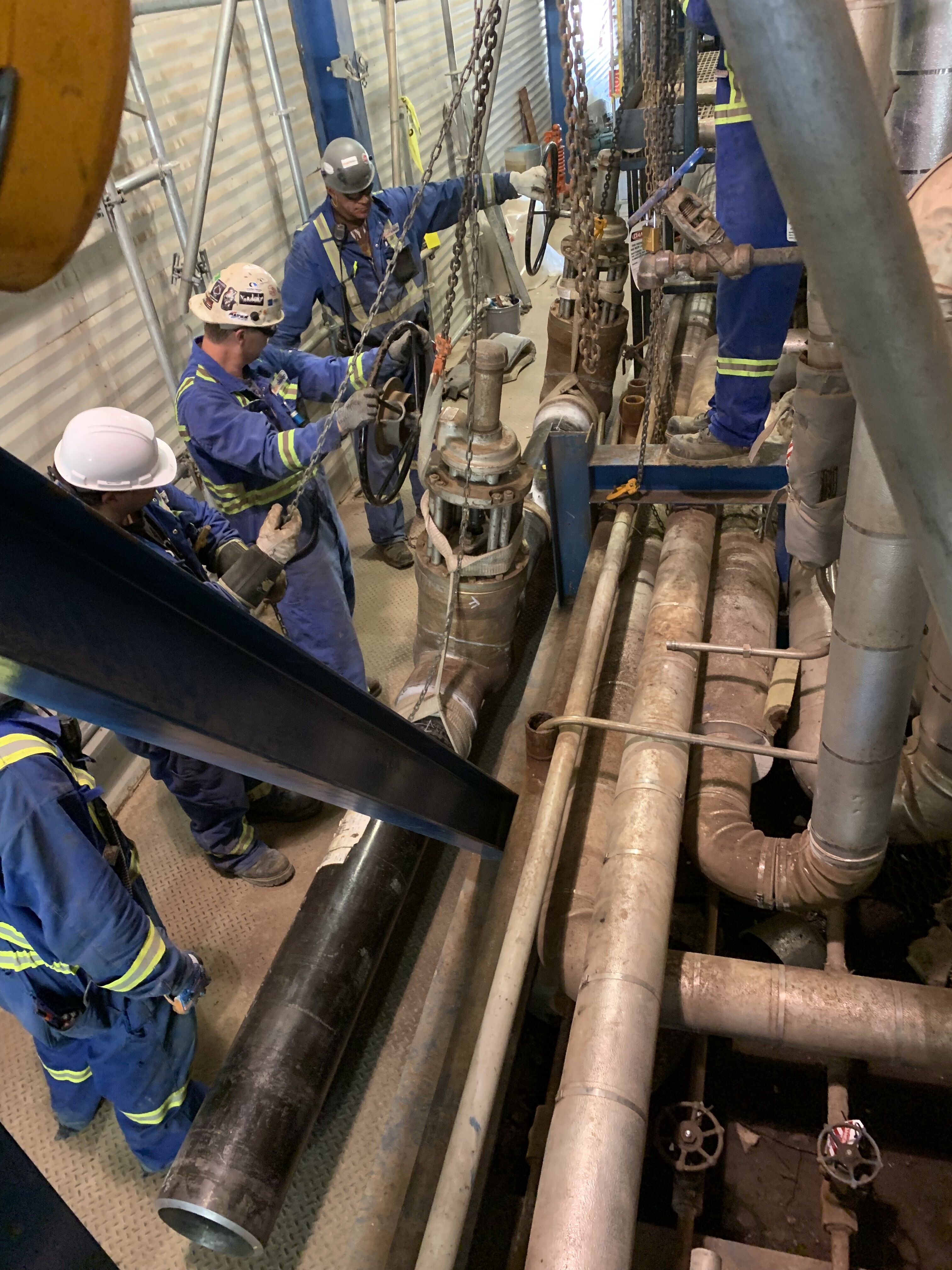 Replacing Piping Spools