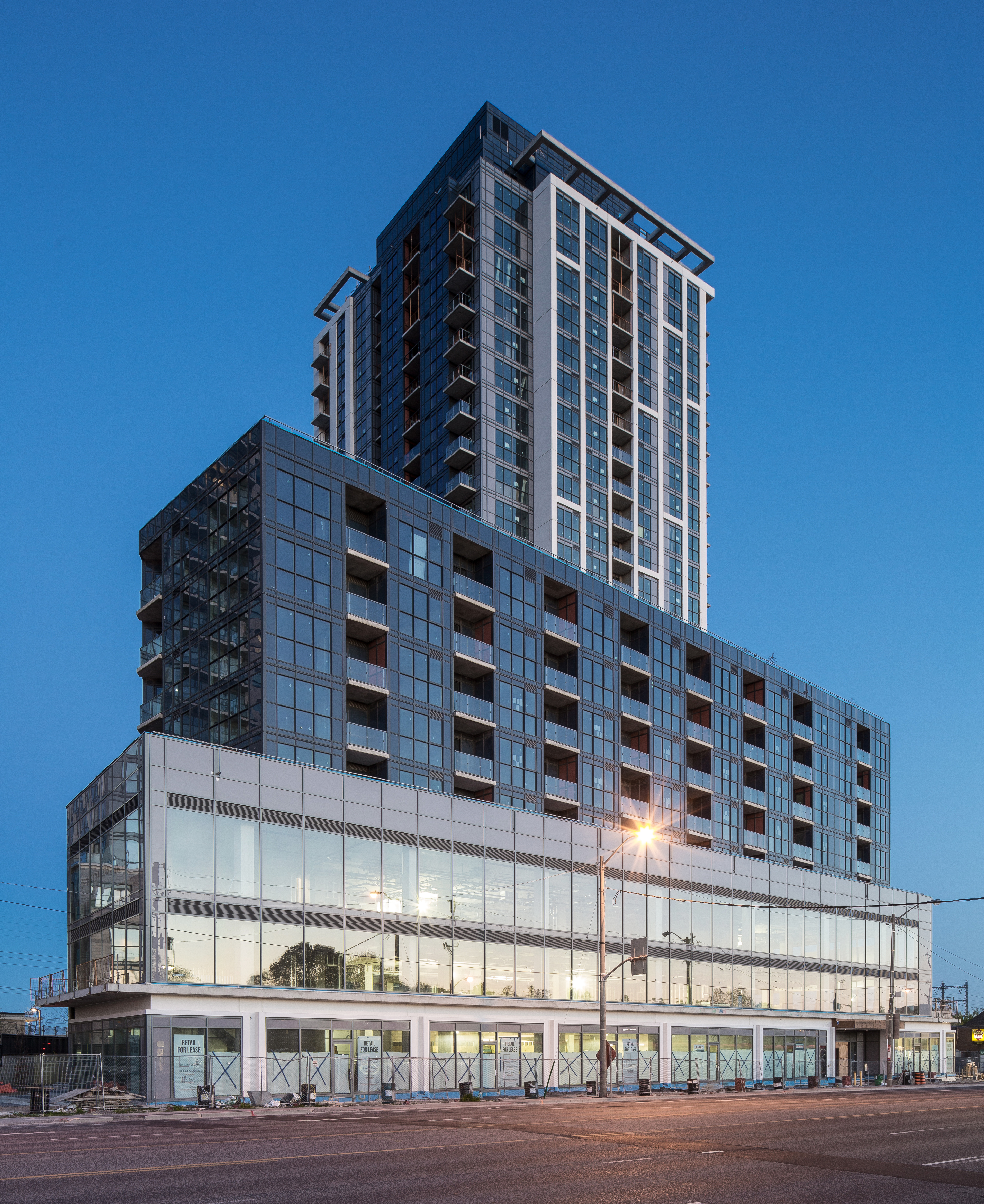 Exterior of building on Dundas and Auckland