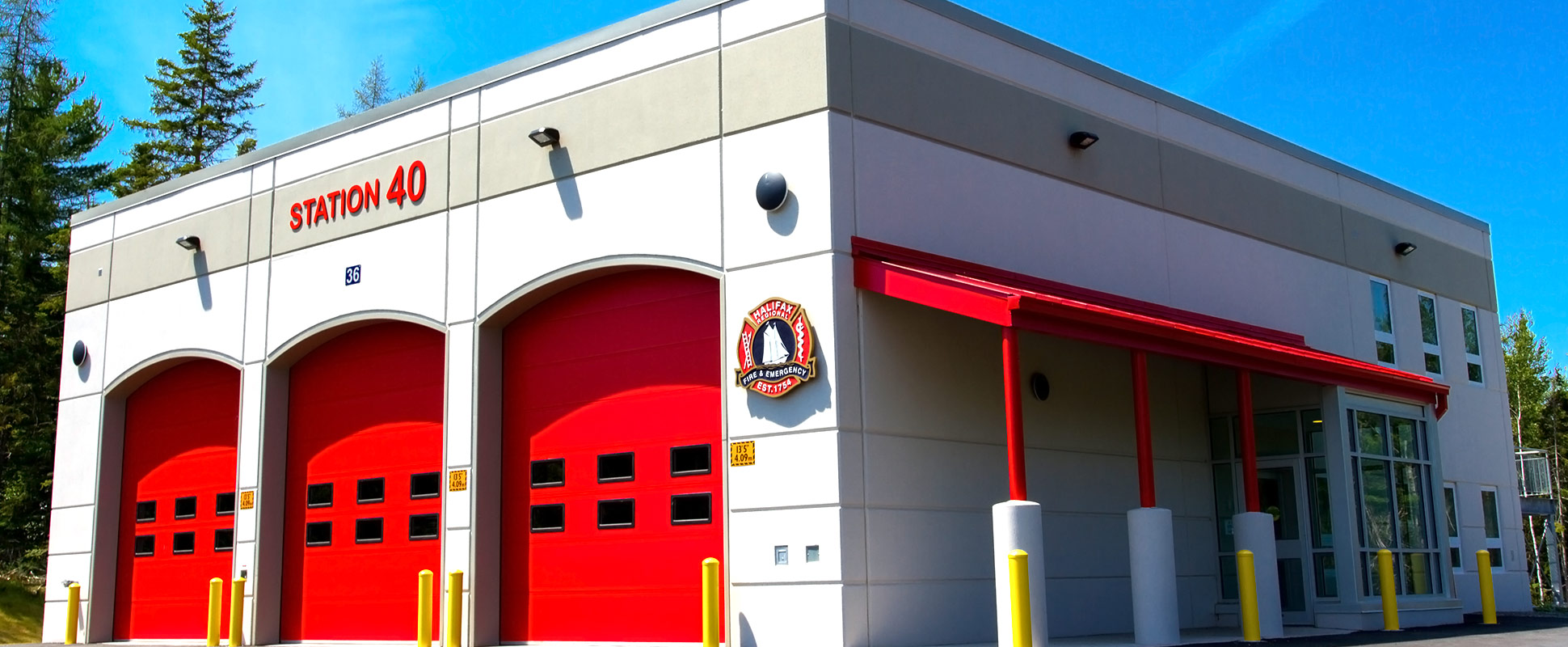 Dutch Settlement Fire Station exterior 