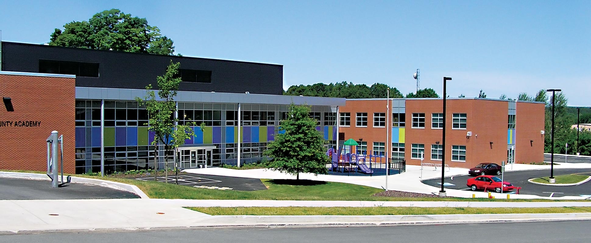 Kings County Academy exterior 