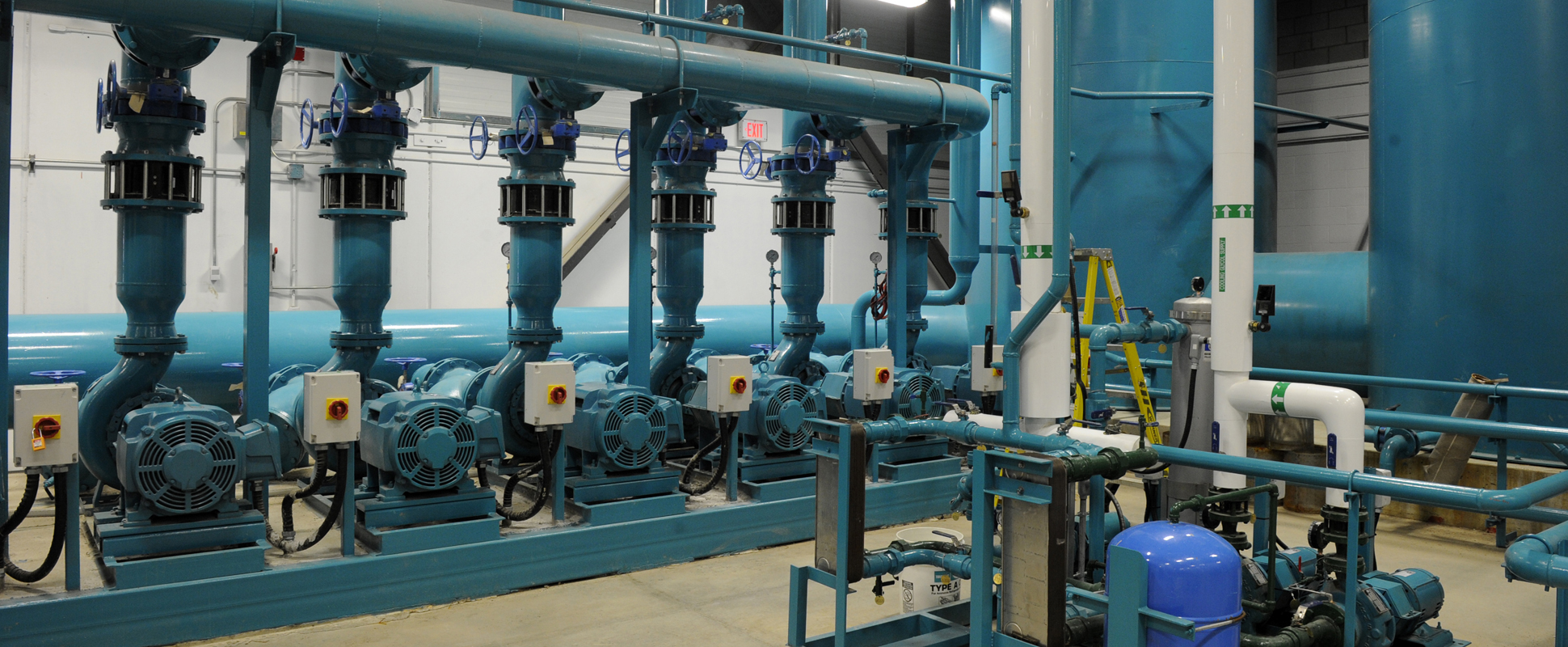 Maple Leaf Foods Processing Plant interior showing machinery 