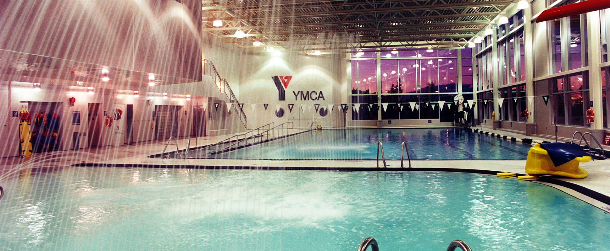 South Fish Creek Recreation Complex interior pool area