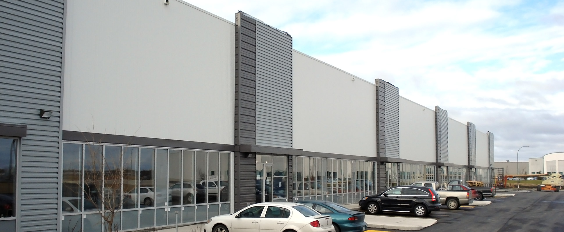 St. Boniface Warehouse exterior showing length of building