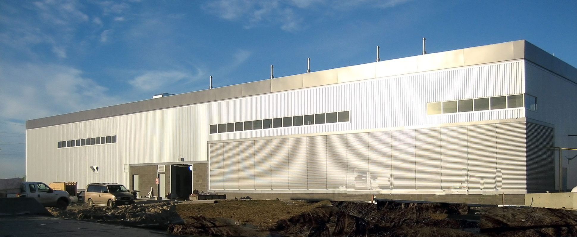 Deacon Reservoir Water Treatment Plant Standby Generator Building exterior