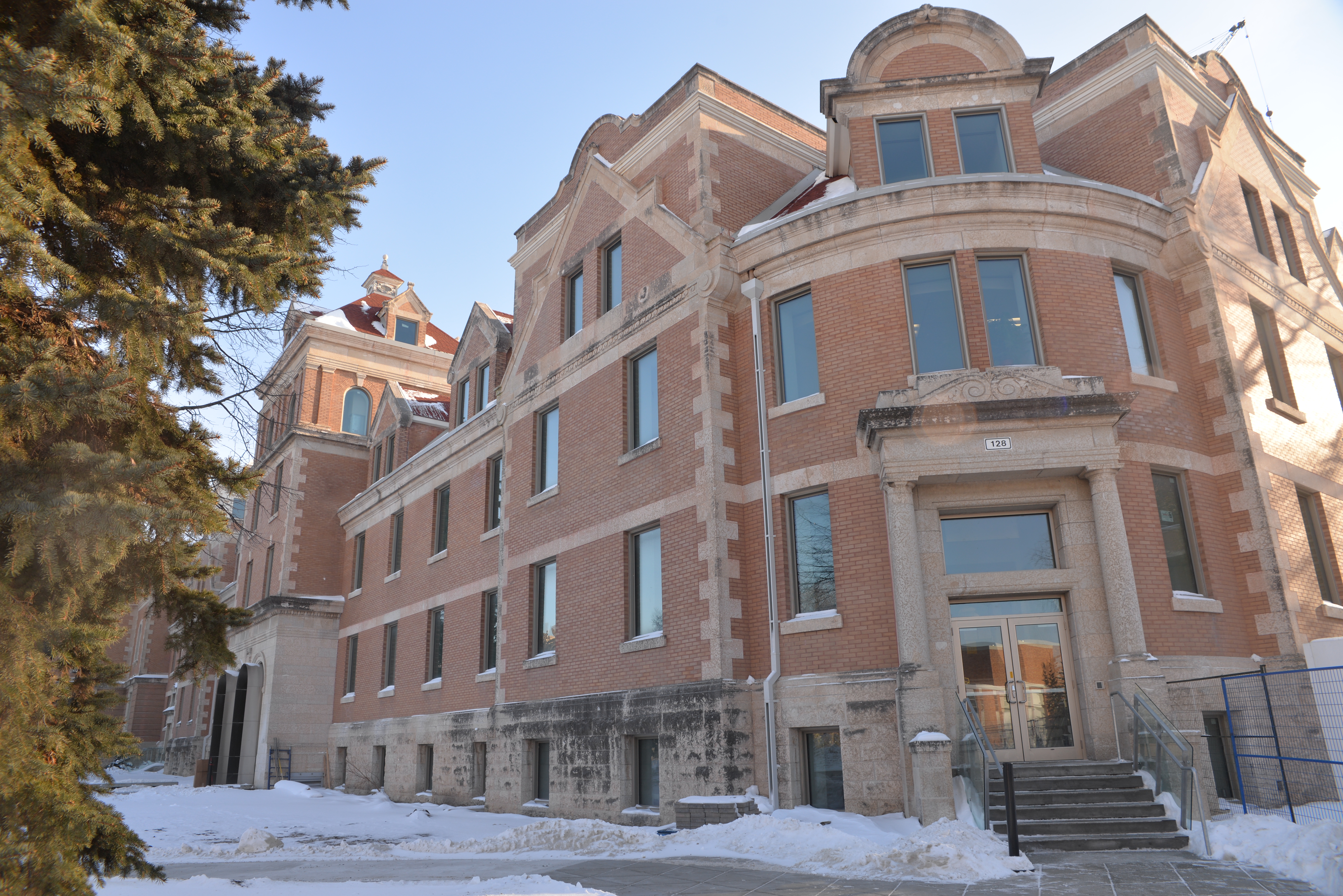 Tache Hall, Music, Art and Theatre Complex exterior