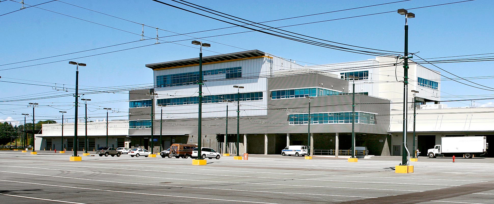 Exterior of the Vancouver Transit Centre