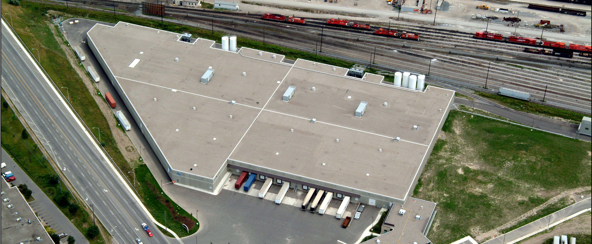 Aerial view of the Viva Magnetics Plant