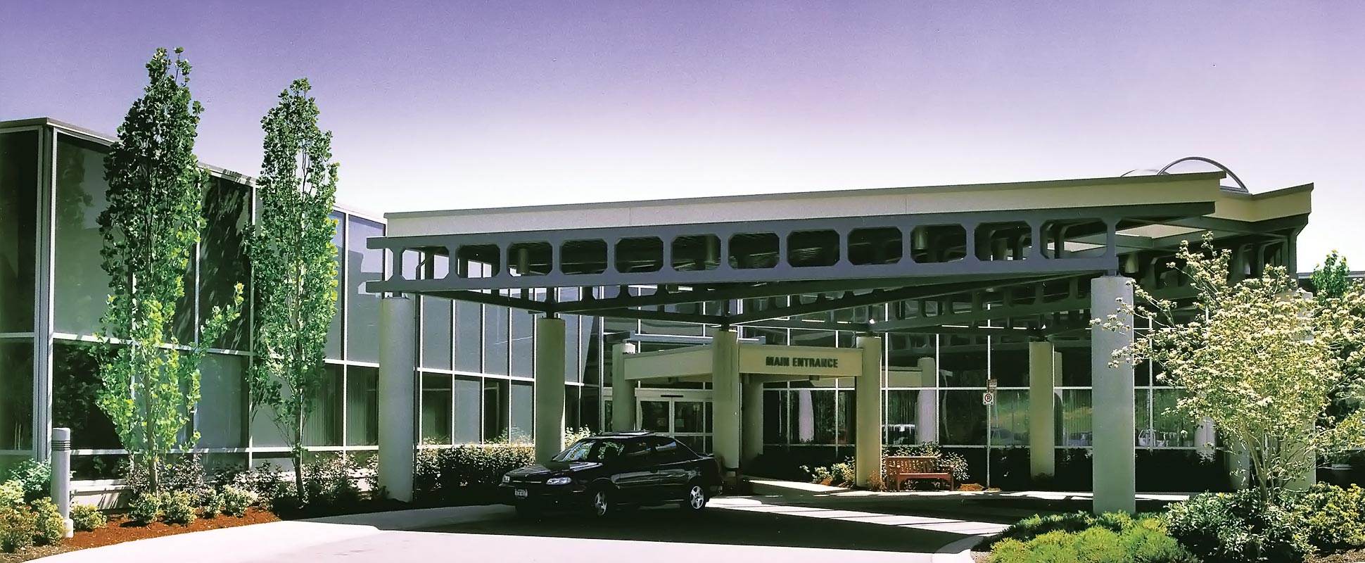 Entrance area of the West Coast General Hospital