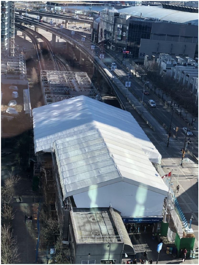 Expo Line Skytrain Roof Replacement
